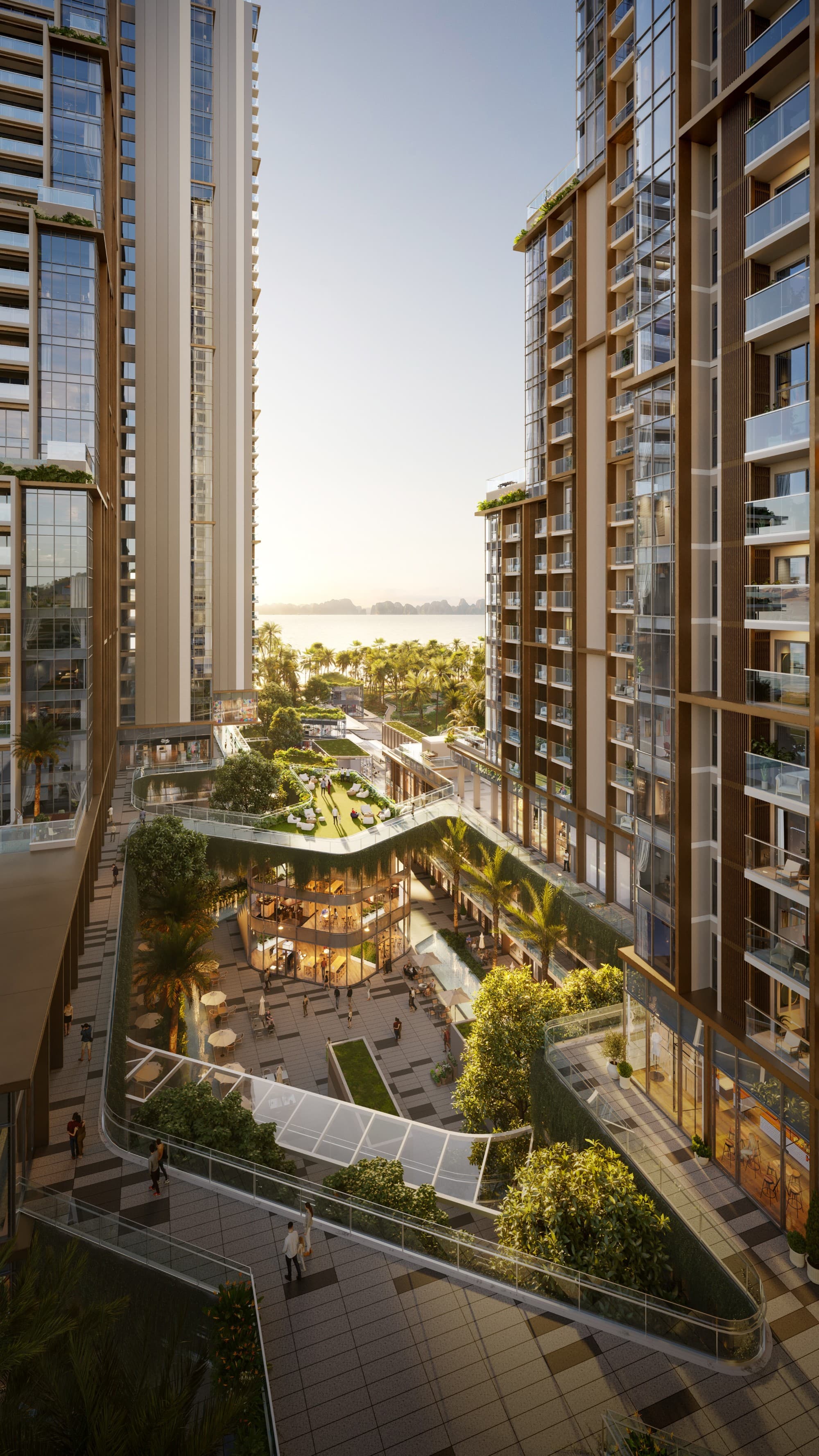 Aria Tower Vertical View