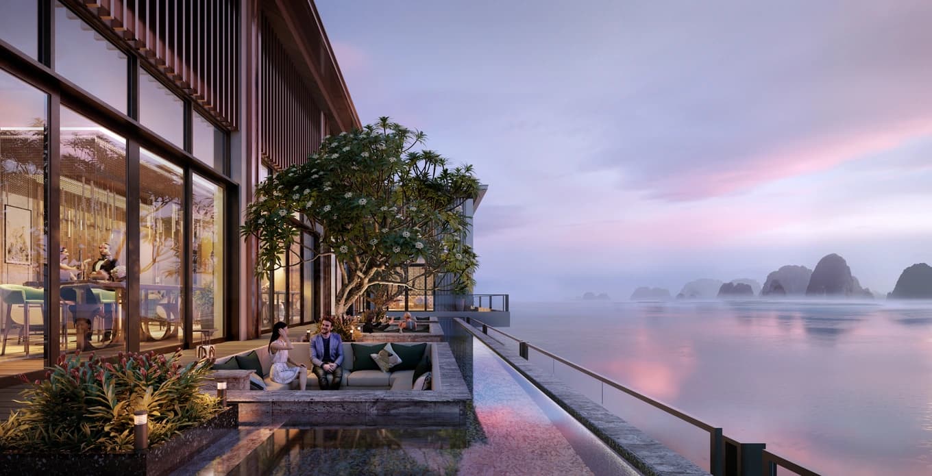 Khu nghỉ dưỡng InterContinental Halong Bay do BIM Land phát triển sẽ đi vào vận hành trong mùa hè năm nay.