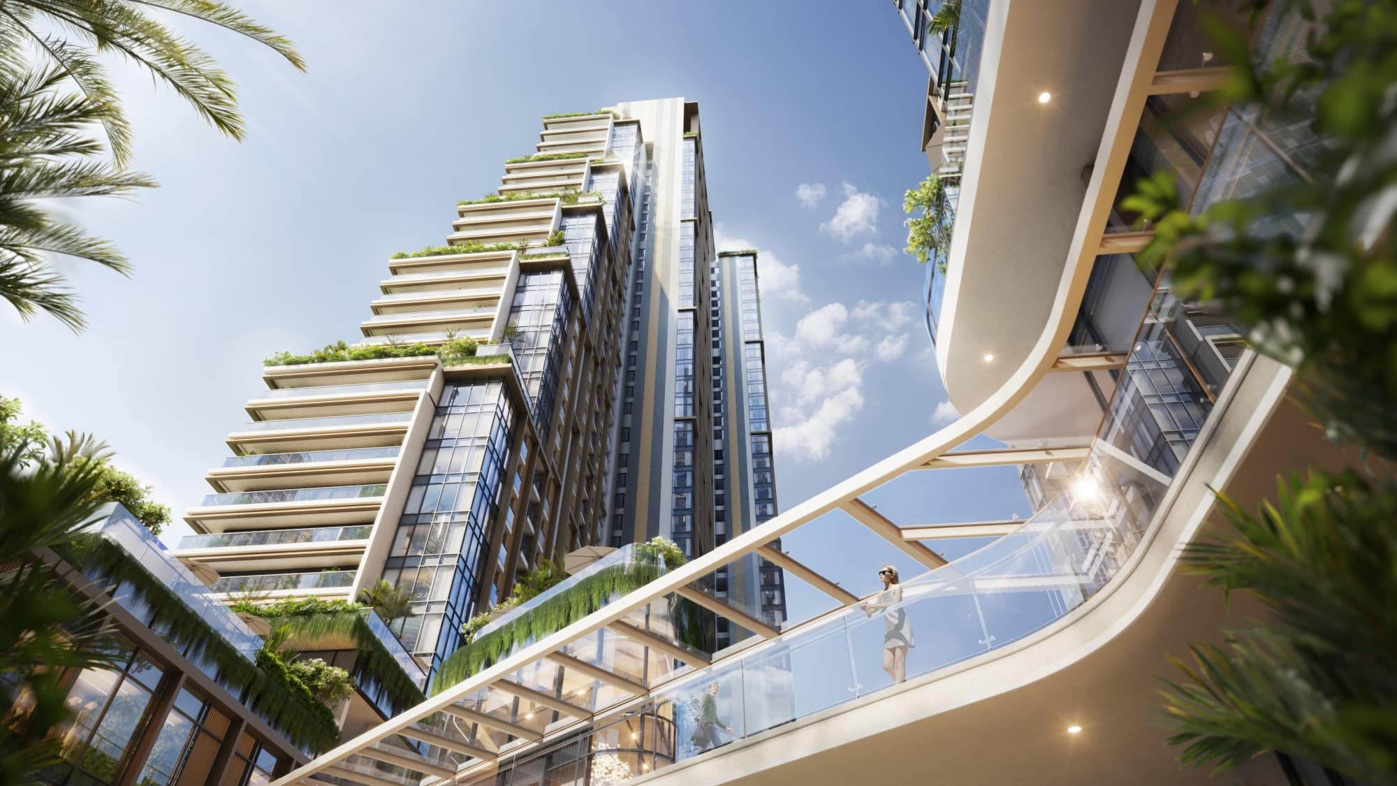 Aria Bay mang dáng hình kiến trúc độc bản, cùng những đặc quyền về tầm nhìn và trải nghiệm hiếm có bên bờ vịnh.